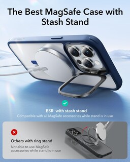 Foto 3 | Funda De Teléfono Esr Para Iphone 14 Pro Max Con Magsafe Clear Blue - Venta Internacional.