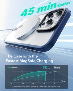 Foto 5 | Funda De Teléfono Esr Para Iphone 14 Pro Max Con Magsafe Clear Blue - Venta Internacional.