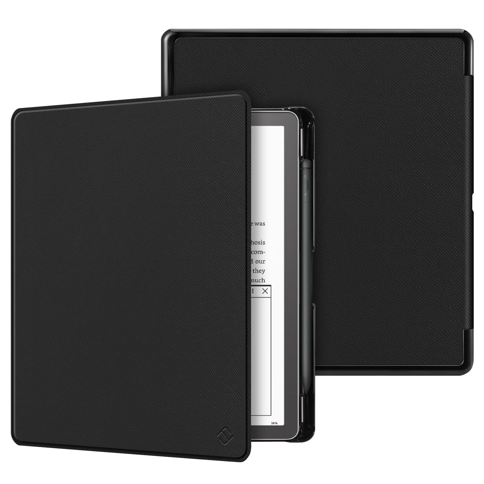 Foto 1 | Funda Fintie Slim Para Kindle Scribe 10.2 Con Soporte Para Bolígrafos, Color Negro - Venta Internacional.