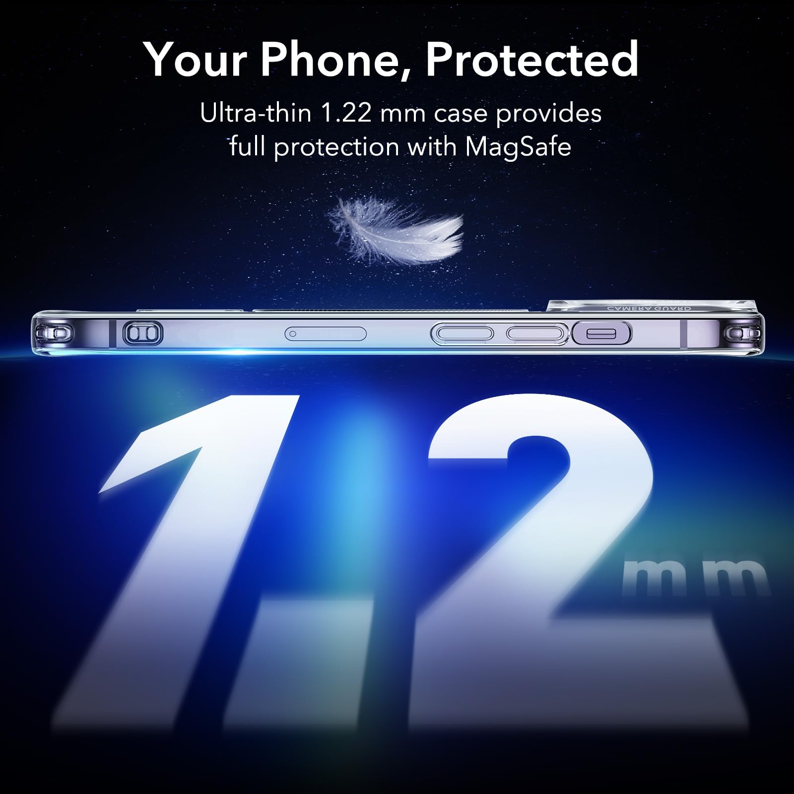 Foto 3 pulgar | Funda De Teléfono Esr Para Iphone 14 Pro Max Clear Con Magsafe - Venta Internacional.