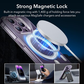 Foto 5 | Funda De Teléfono Esr Para Iphone 14 Pro Max Clear Con Magsafe - Venta Internacional.