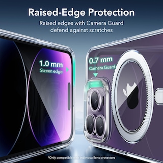 Foto 7 | Funda De Teléfono Esr Para Iphone 14 Pro Max Clear Con Magsafe - Venta Internacional.