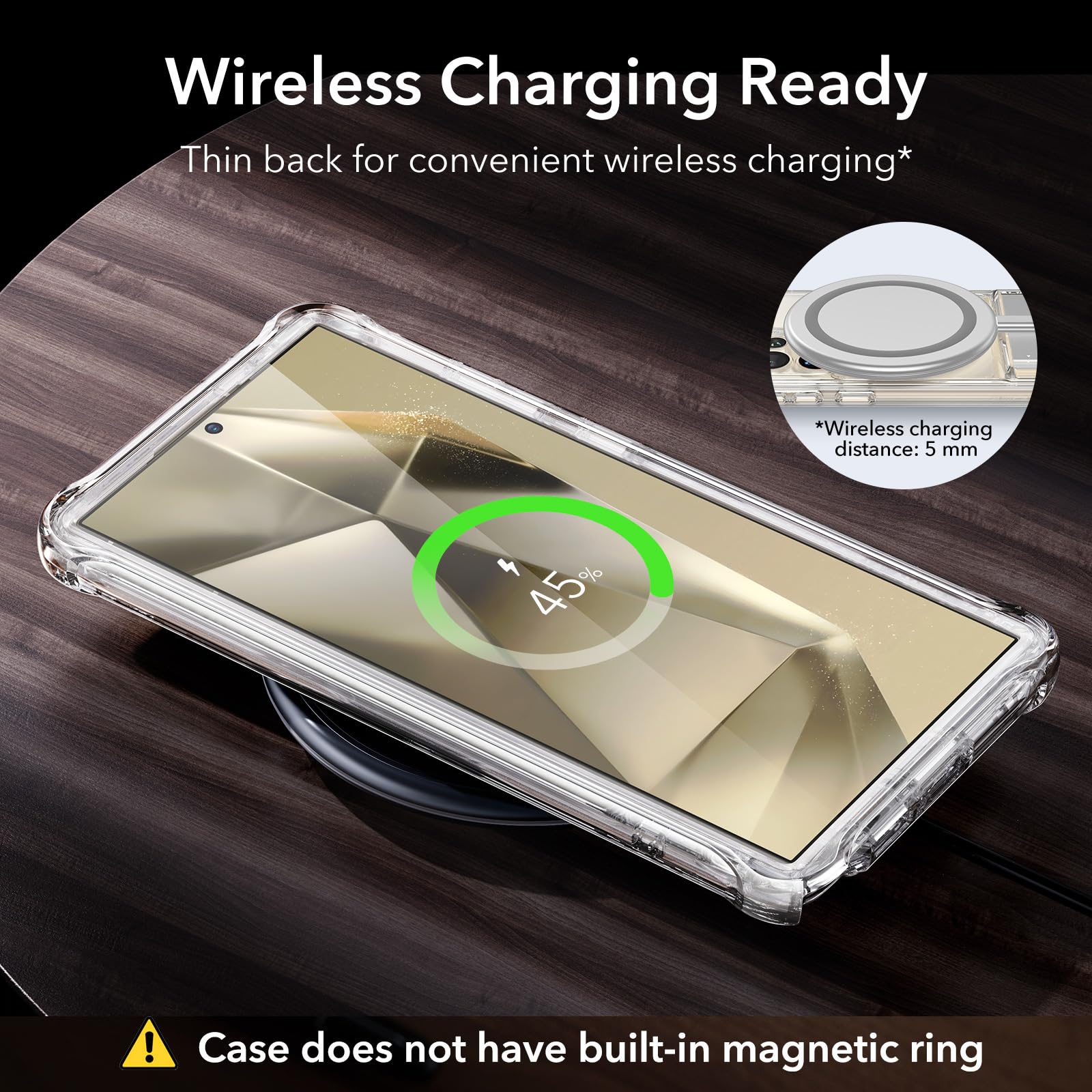Foto 5 | Funda Esr Armor Series Para Samsung Galaxy S24 Ultra Clear - Venta Internacional.