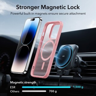 Foto 3 | Funda De Teléfono Esr Para Iphone 14 Pro Max Con Magsafe Yellow Hybrid - Venta Internacional.