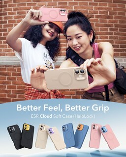 Foto 3 | Funda De Teléfono Esr Para Iphone 16 Plus Con Magsafe, A Prueba De Golpes, Color Canela - Venta Internacional.