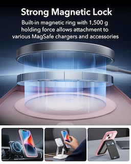 Foto 3 | Funda De Teléfono Esr Translúcida Mate Con Magsafe Para Iphone 14/13 - Venta Internacional.