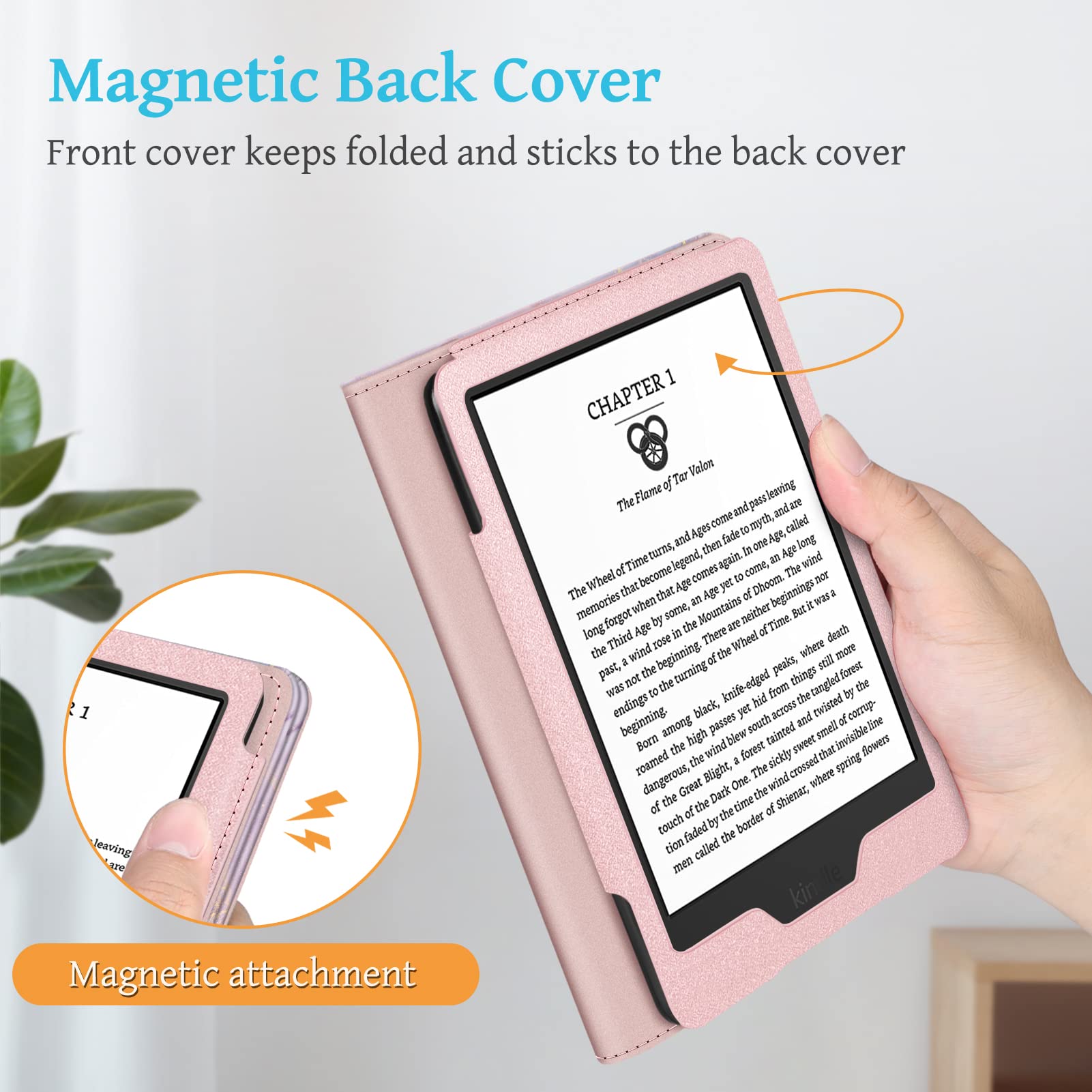 Foto 5 | Funda Con Soporte Fintie Para El Nuevo Kindle 11.ª Generación De 6 Pulgadas 2024/2022 - Venta Internacional.