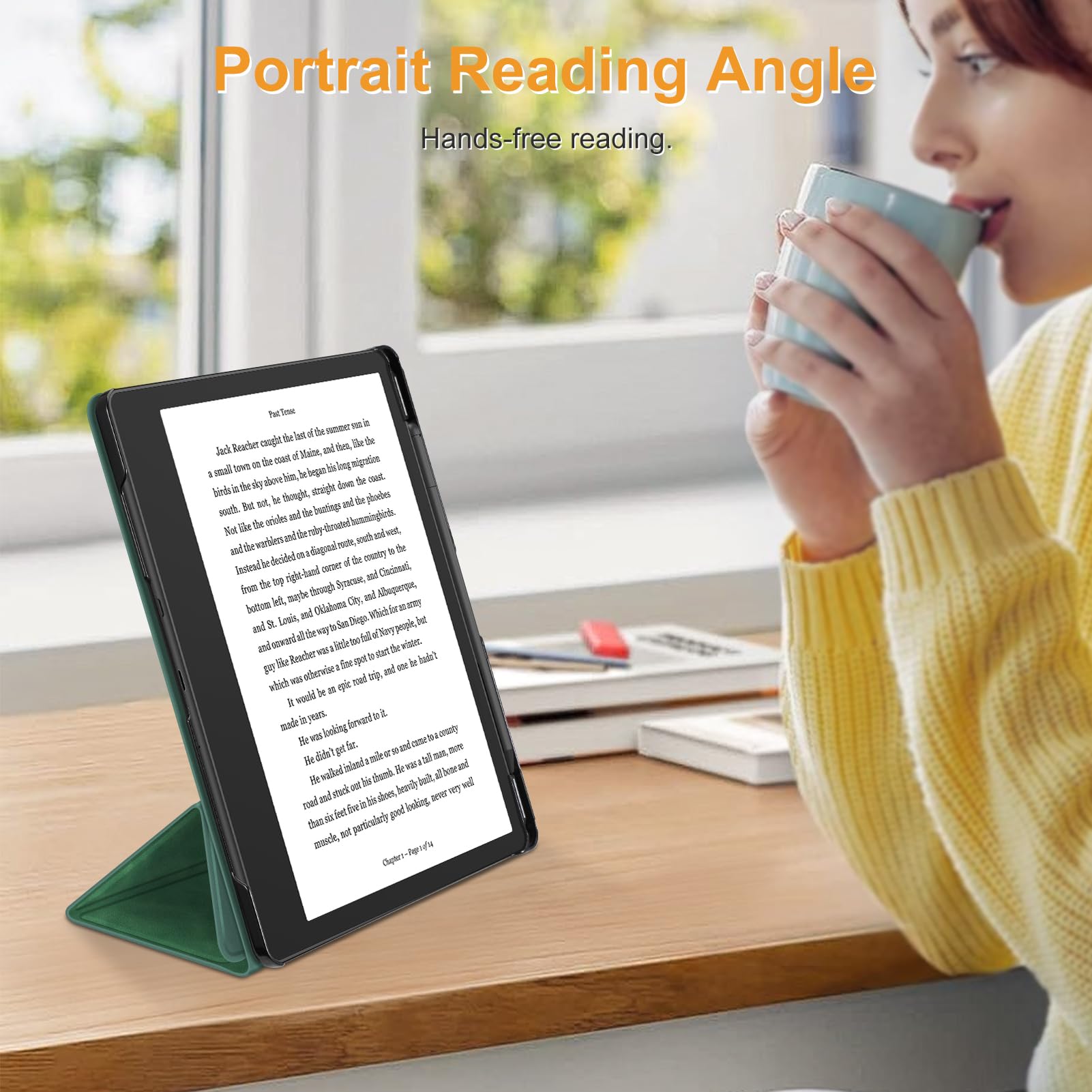 Foto 8 pulgar | Funda Fintie Con Soporte Para Kindle Scribe De 10,2 Pulgadas Con Soporte Para Bolígrafos, Color Gris - Venta Interna