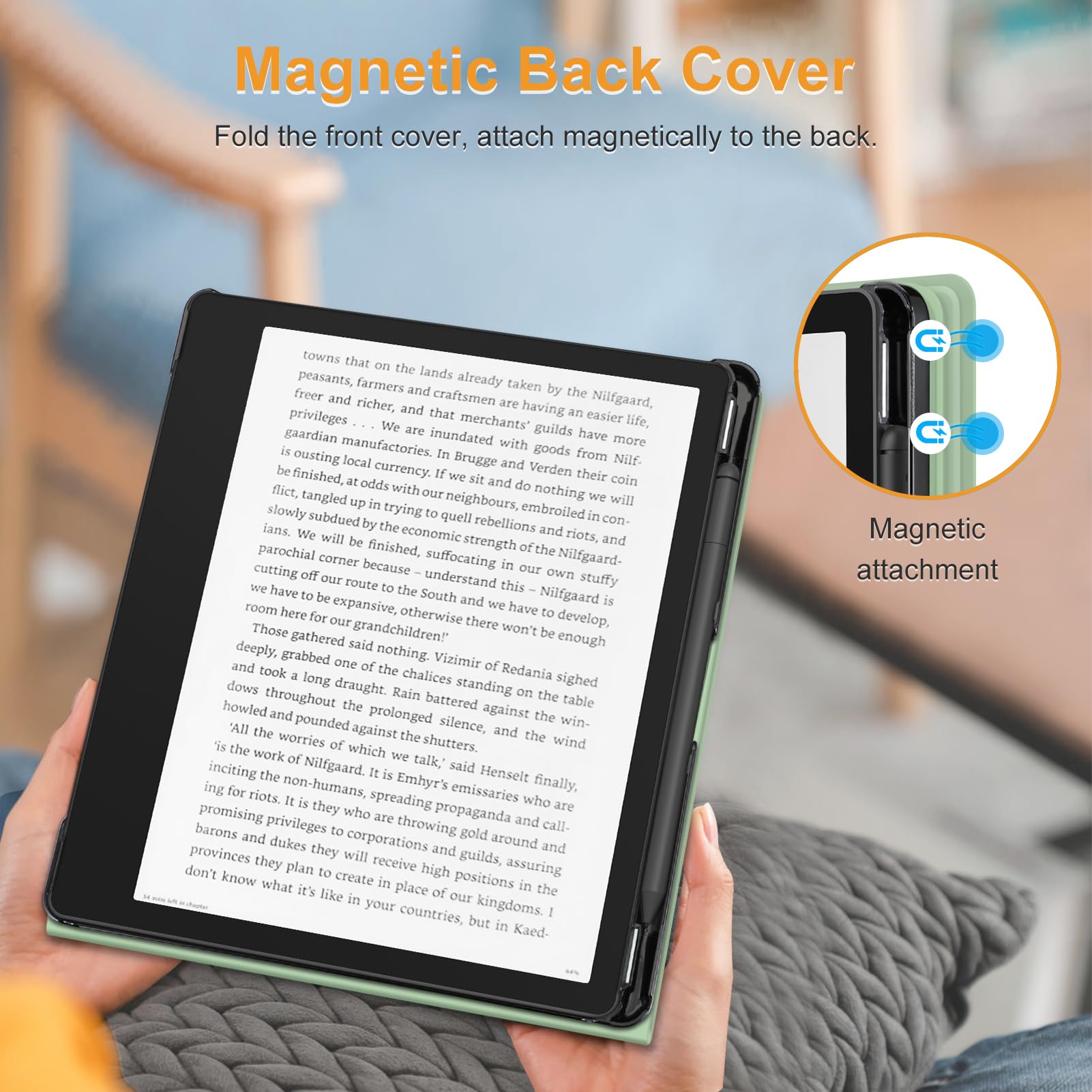 Foto 8 pulgar | Funda Fintie Con Soporte Para Kindle Scribe 10.2 - Venta Internacional.