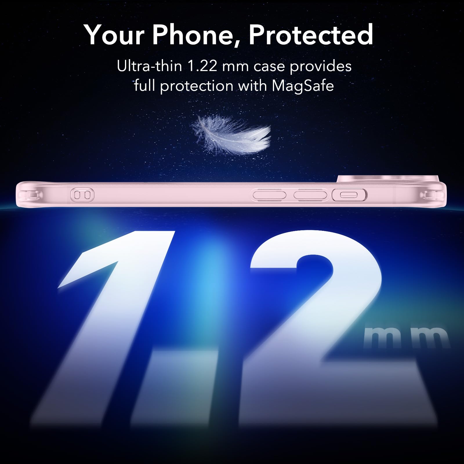 Foto 2 | Funda De Teléfono Esr Zero Series Para Iphone 15 Plus Con Magsafe Pin - Venta Internacional.