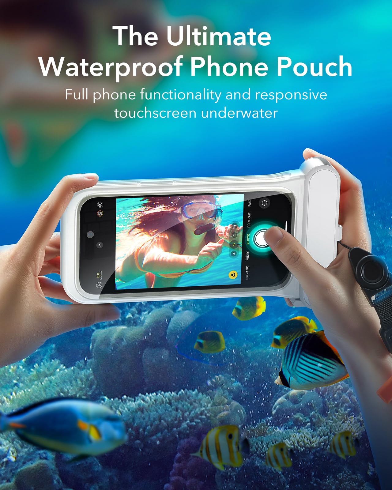 Foto 3 | Funda Impermeable Esr Para Iphone 15/14/13 Ipx8 Con Cordón - Venta Internacional.