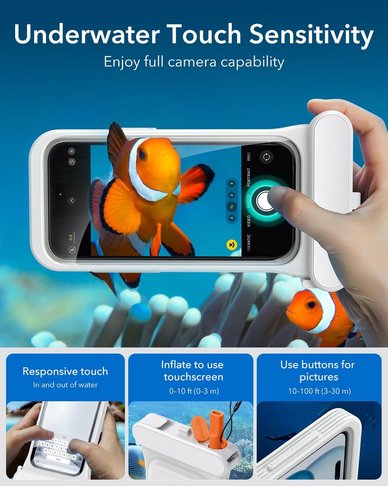 Foto 5 | Funda Impermeable Esr Para Iphone 15/14/13 Ipx8 Con Cordón - Venta Internacional.