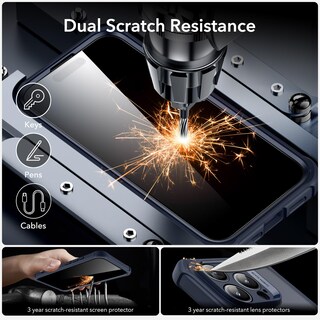 Foto 7 | Funda De Teléfono Esr Para Iphone 15 Pro Max Con Vidrio Templado Transparente - Venta Internacional.