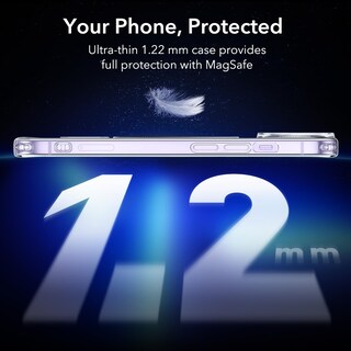 Foto 2 | Funda De Teléfono Esr Zero Series Para Iphone 14/13, Transparente - Venta Internacional.