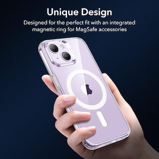 Foto 4 | Funda De Teléfono Esr Zero Series Para Iphone 14/13, Transparente - Venta Internacional.