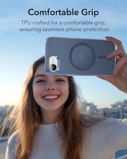 Foto 3 | Funda Esr Para Iphone 16e Halolock Zero, Transparente, Azul Esmerilado - Venta Internacional.