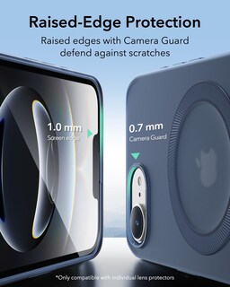Foto 6 | Funda Esr Para Iphone 16e Halolock Zero, Transparente, Azul Esmerilado - Venta Internacional.