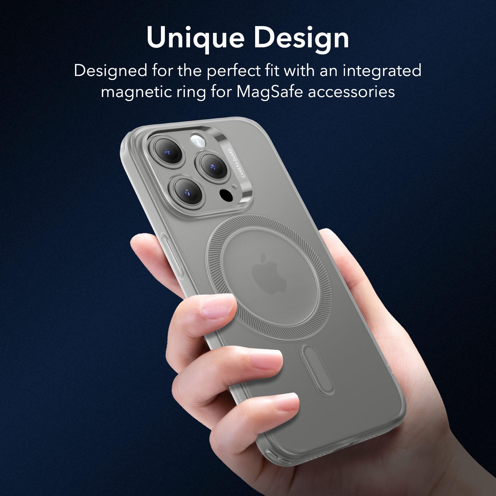 Foto 5 pulgar | Funda De Teléfono Esr Para Iphone 15 Pro Con Magsafe, De Grado Militar - Venta Internacional.