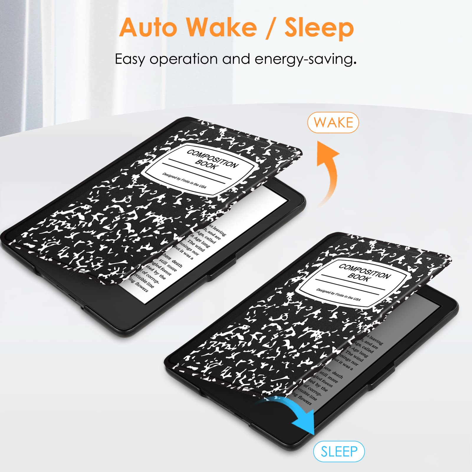 Foto 4 pulgar | Funda Fintie Slimshell Para 6 Kindle Totalmente Nuevos De 11.ª Generación 2024/2022 - Venta Internacional.