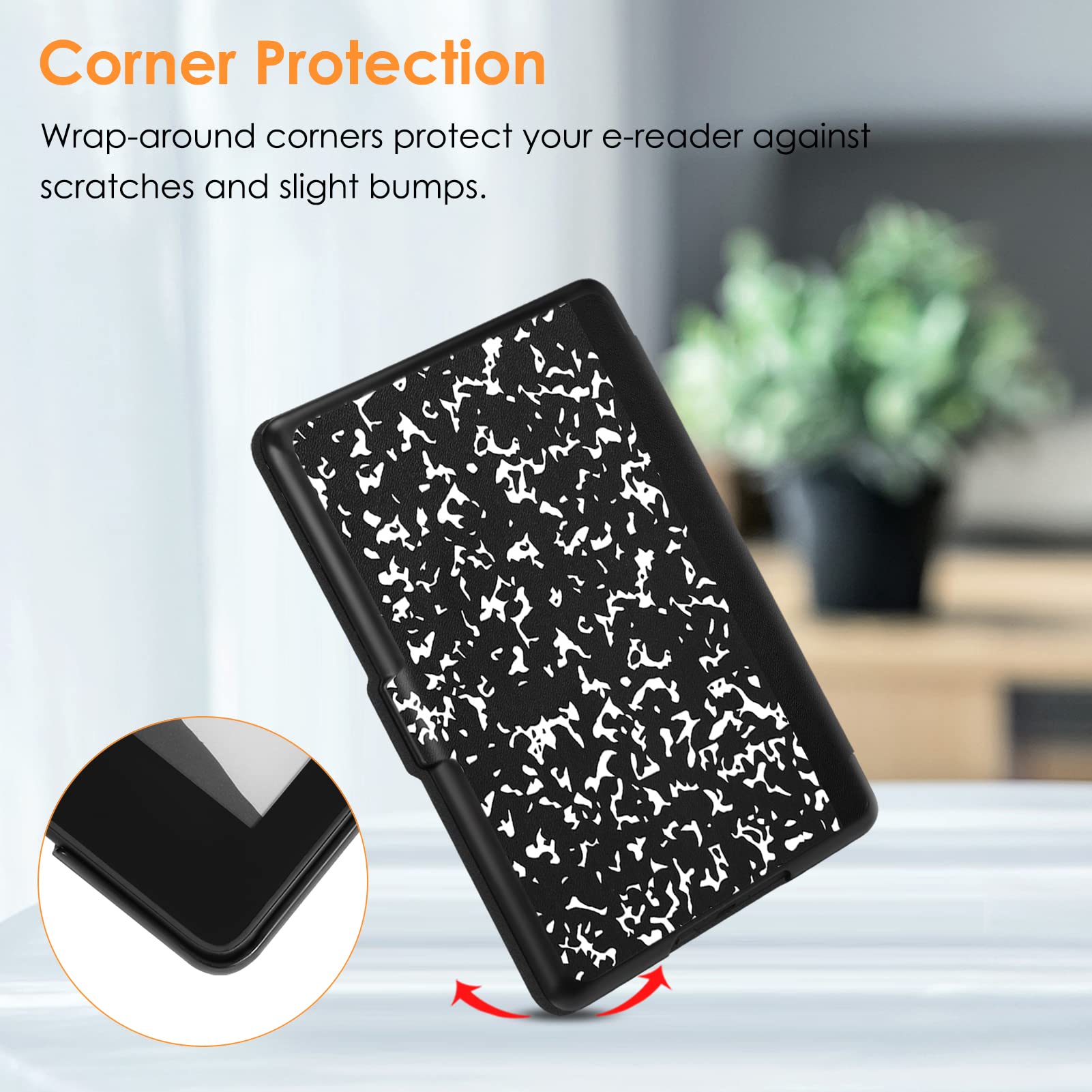 Foto 7 pulgar | Funda Fintie Slimshell Para 6 Kindle Totalmente Nuevos De 11.ª Generación 2024/2022 - Venta Internacional.