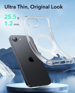 Foto 3 | Funda De Teléfono Esr Para Iphone 16e Transparente Con Compatibilidad Con Magsafe - Venta Internacional.