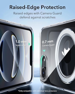 Foto 7 | Funda De Teléfono Esr Para Iphone 16e Transparente Con Compatibilidad Con Magsafe - Venta Internacional.