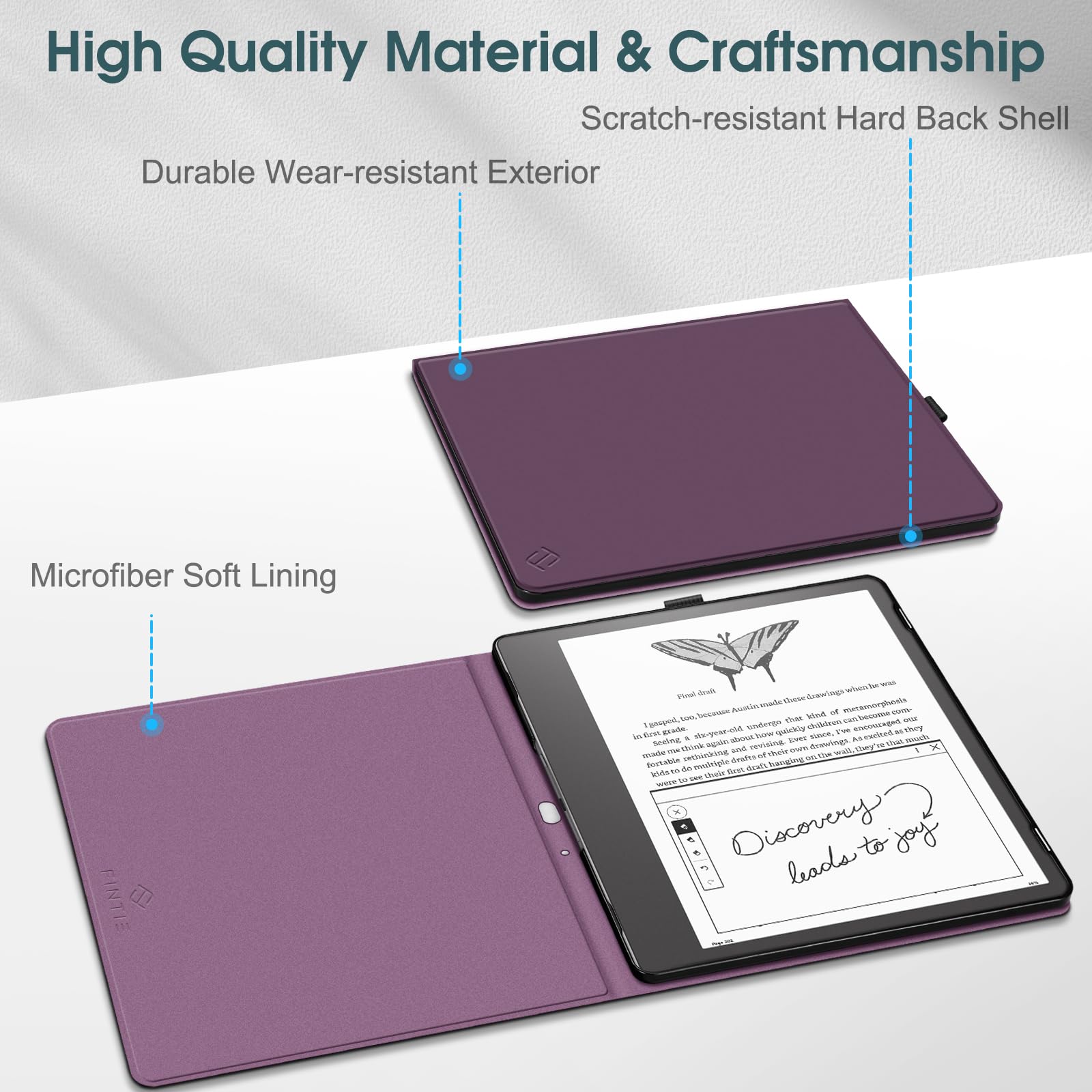 Foto 5 pulgar | Funda Fintie Slimshell Para Kindle Scribe 10.2 (2024/2022) - Venta Internacional.