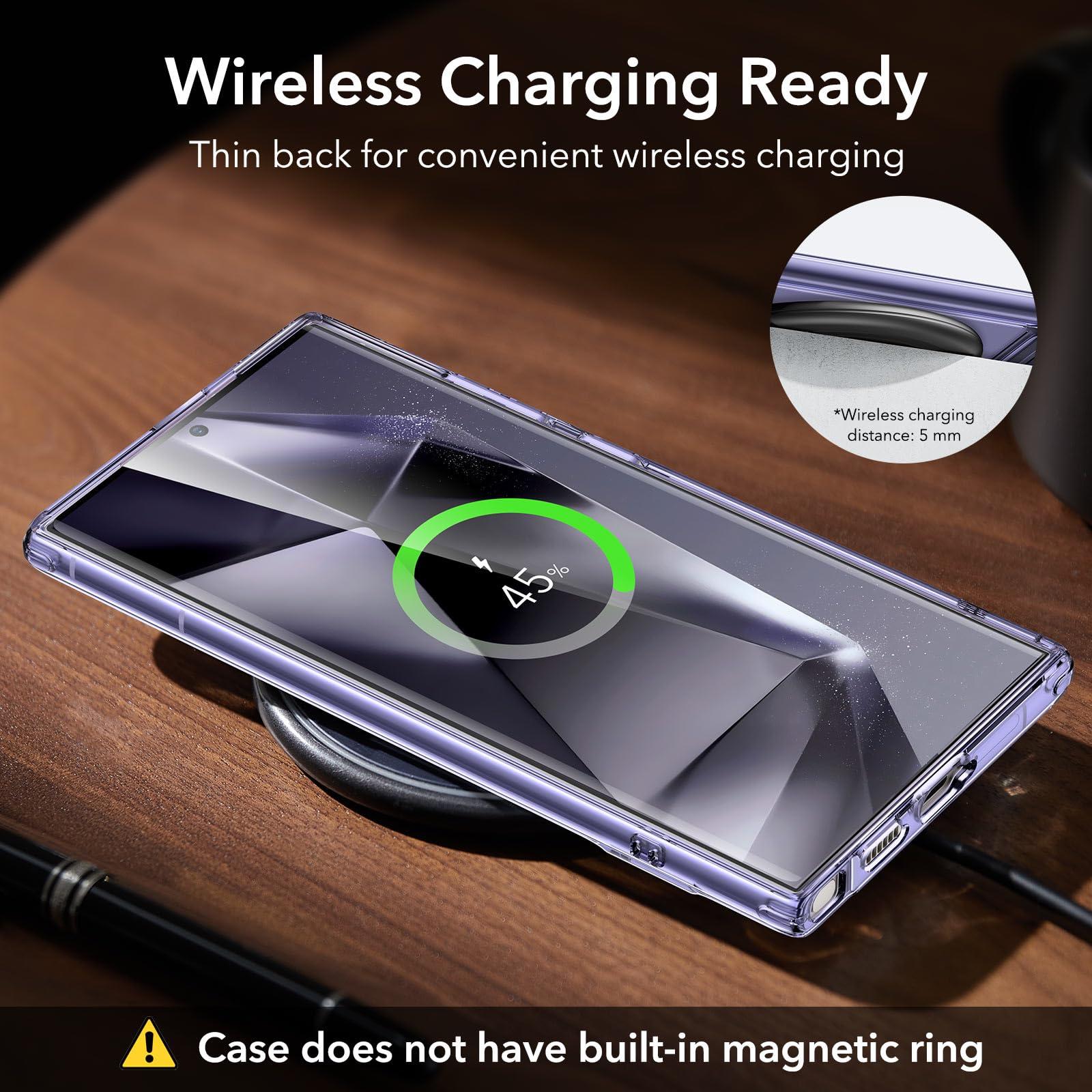 Foto 7 | Funda De Teléfono Esr Boost Series Con Soporte Para Samsung S24 Ultra - Venta Internacional.