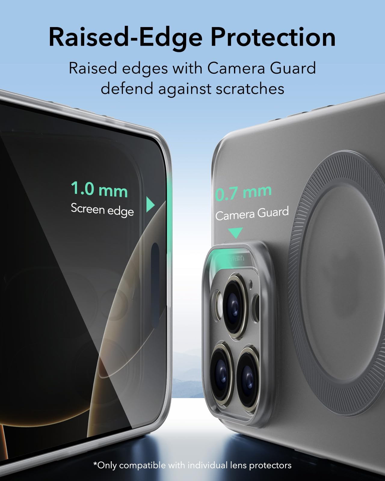Foto 8 pulgar | Funda De Teléfono Esr Para Iphone 16 Pro Max Con Magsafe Frosted Grey - Venta Internacional.