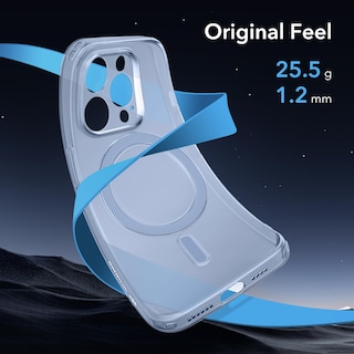 Foto 3 | Funda De Teléfono Esr Zero Series Para Iphone 13 Pro Max Frosted Blue - Venta Internacional.