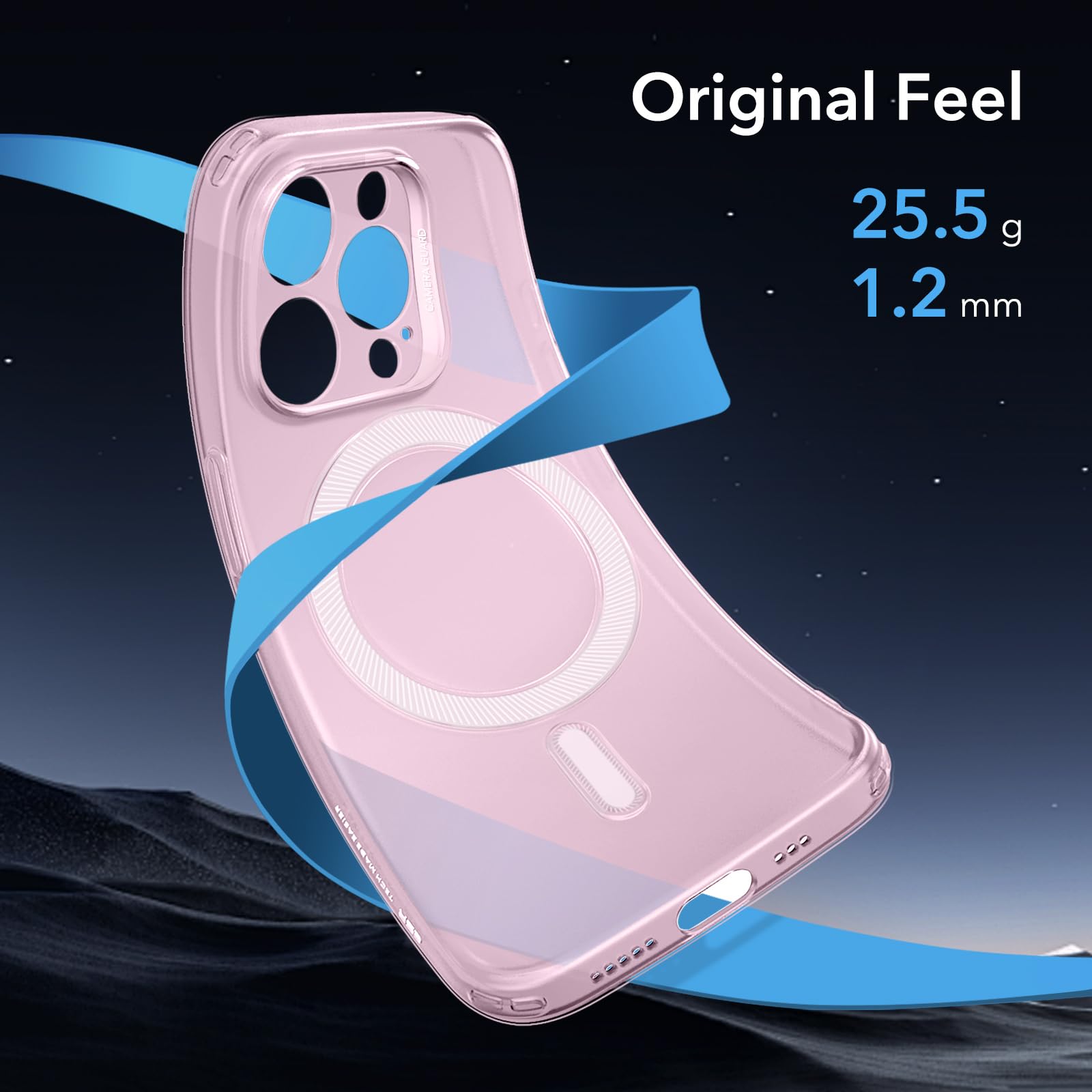 Foto 4 pulgar | Funda De Teléfono Esr Para Iphone 15 Pro Max Con Magsafe Frosted Pink - Venta Internacional.