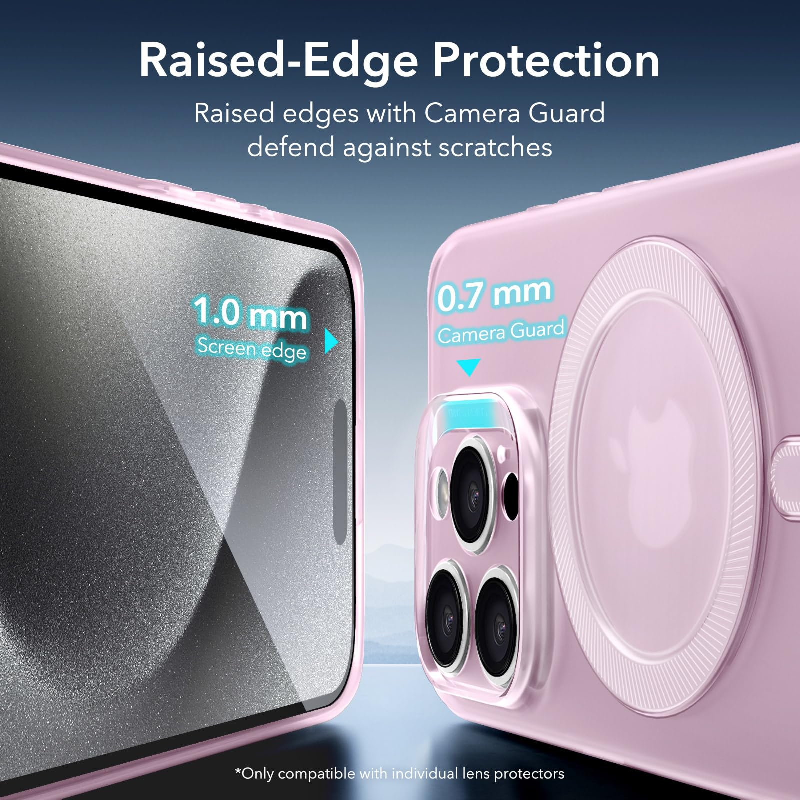 Foto 8 pulgar | Funda De Teléfono Esr Para Iphone 15 Pro Max Con Magsafe Frosted Pink - Venta Internacional.