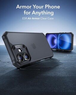 Foto 2 | Funda De Teléfono Esr Air Armor Series Para Iphone 16 - Negro Esmerilado - Venta Internacional.