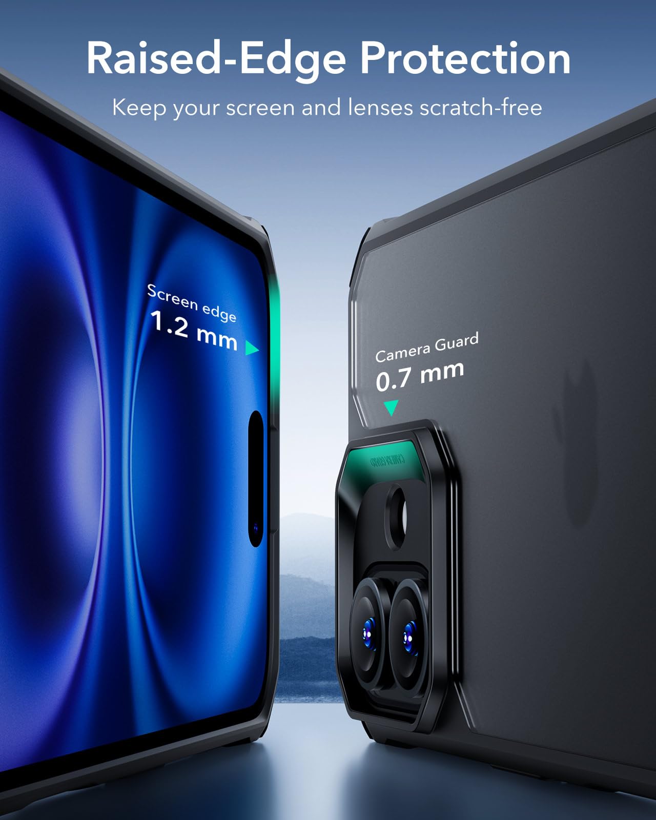 Foto 4 | Funda De Teléfono Esr Air Armor Series Para Iphone 16 - Negro Esmerilado - Venta Internacional.