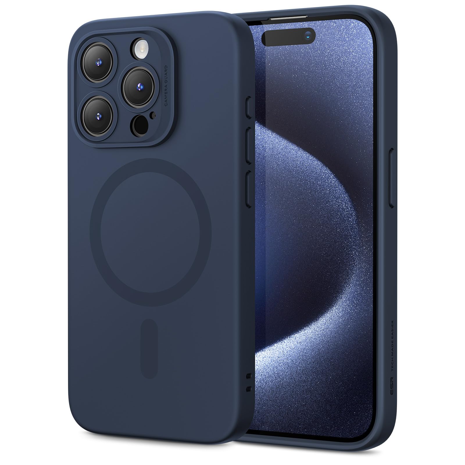 Foto 2 pulgar | Funda Esr Para Iphone 15 Pro Max Con Magsafe, Azul Oscuro - Venta Internacional.