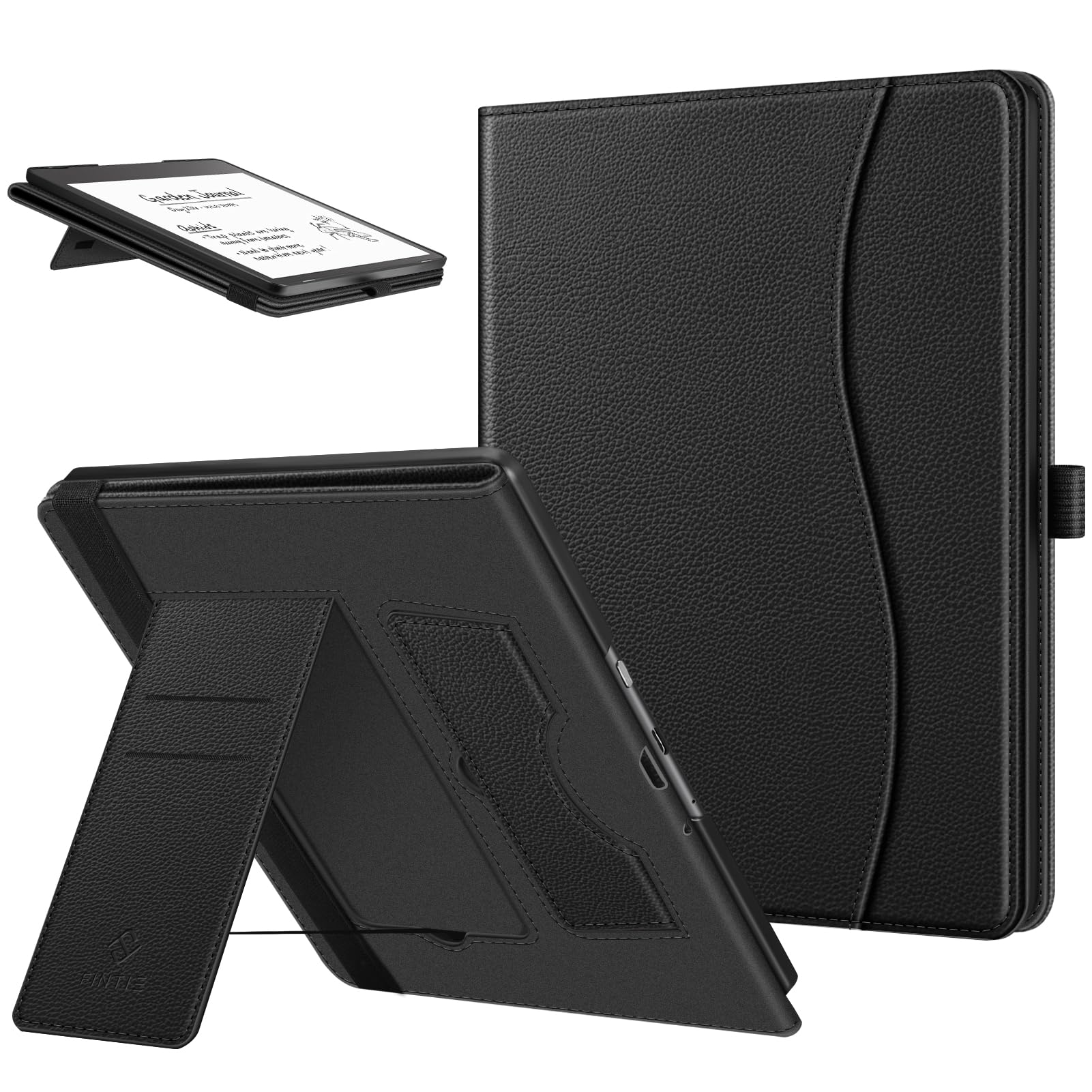 Foto 2 pulgar | Funda Fintie Con Soporte Para Kindle Scribe 10.2'' 2024/2022, Color Negro - Venta Internacional.