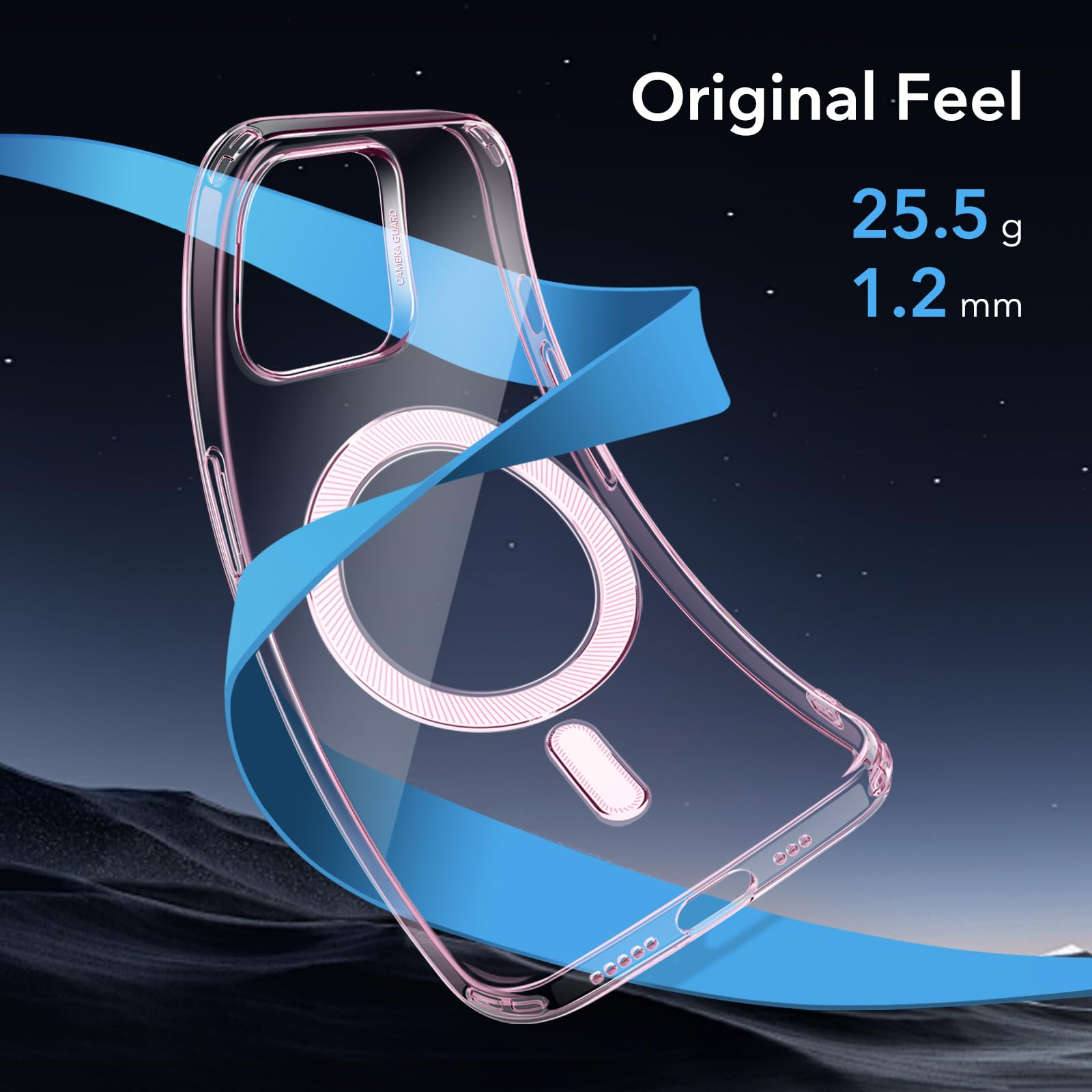 Foto 4 pulgar | Funda De Teléfono Esr Zero Series Para Iphone 14/13 Con Magsafe Clear - Venta Internacional.