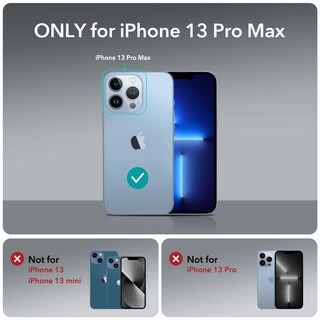 Foto 2 | Funda De Teléfono Esr Para Iphone 13 Pro Max, De Grado Militar, Transparente - Venta Internacional.