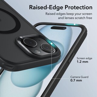 Foto 5 | Funda Esr Para Iphone 15 Con Magsafe, De Grado Militar, Resistente Al Amarilleo, Negro Esmerilado - Venta Internacional.