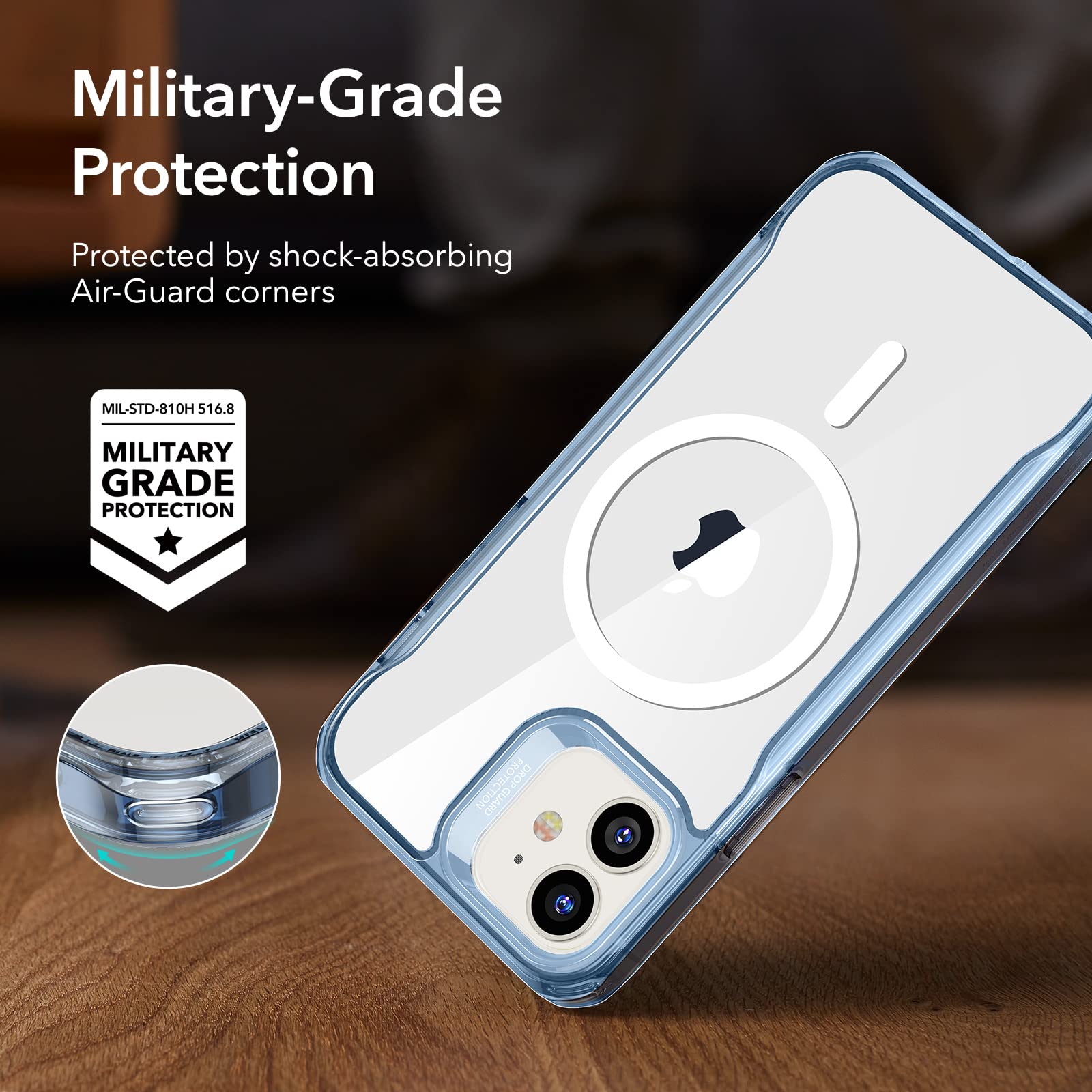 Foto 6 pulgar | Funda De Teléfono Esr Sidekick Hybrid Halolock Para Iphone 12/12 Pro - Venta Internacional.