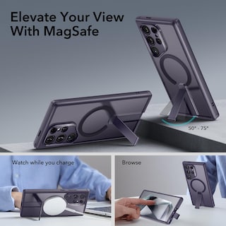 Foto 2 | Funda Esr Magsafe Con Soporte Para Samsung Galaxy S24 Ultra - Venta Internacional.