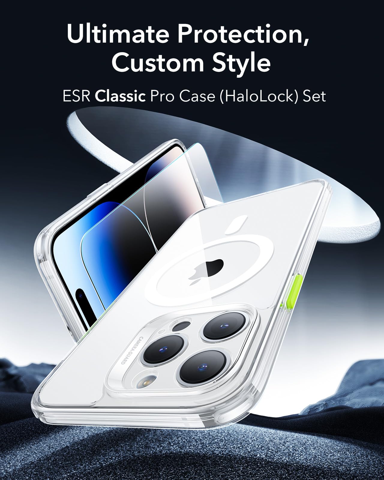 Foto 2 | Funda De Teléfono Esr Para Iphone 14 Pro Translúcida Mate Transparente - Venta Internacional.