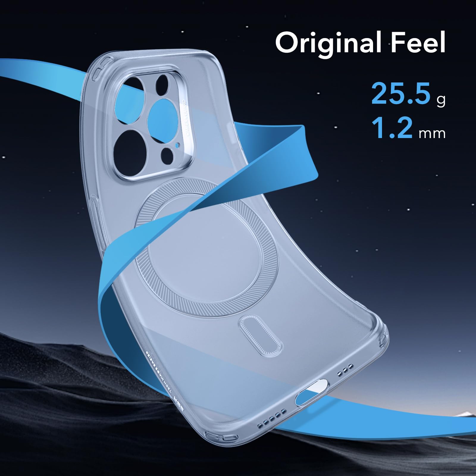 Foto 4 pulgar | Funda De Teléfono Esr Para Iphone 14 Pro Magsafe De Grado Militar Azul - Venta Internacional.