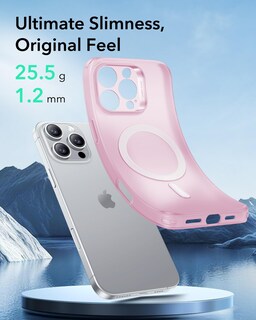 Foto 3 | Funda De Teléfono Esr Zero Series Para Iphone 16 Pro Magsafe Pink - Venta Internacional.