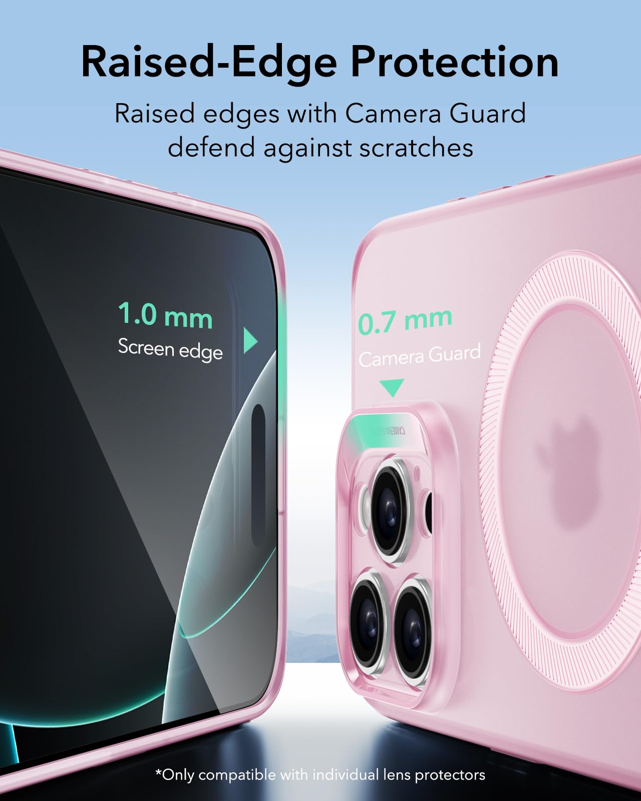 Foto 7 | Funda De Teléfono Esr Zero Series Para Iphone 16 Pro Magsafe Pink - Venta Internacional.