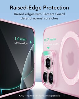 Foto 7 | Funda De Teléfono Esr Zero Series Para Iphone 16 Pro Magsafe Pink - Venta Internacional.