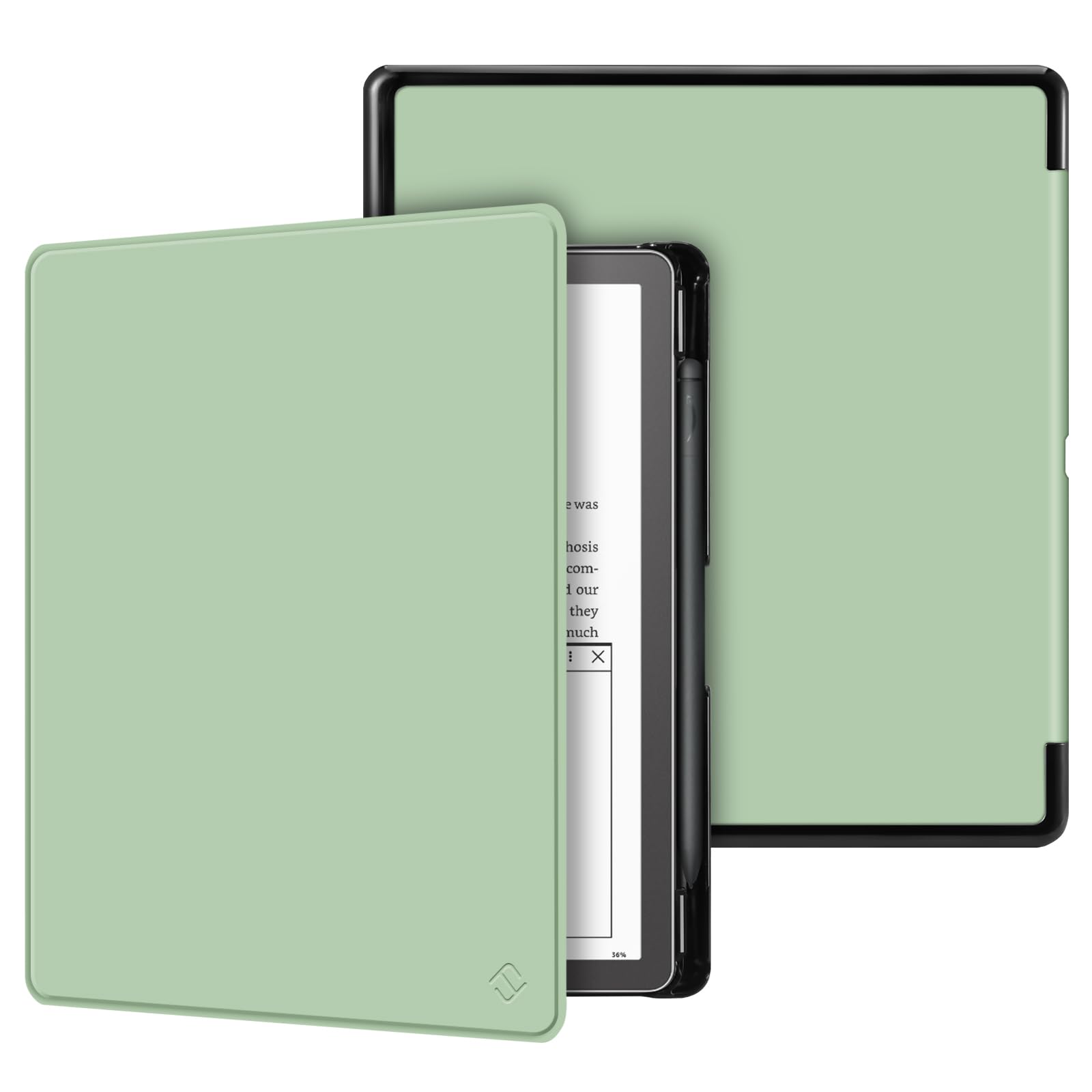 Foto 2 pulgar | Funda Fintie Slim Para Kindle Scribe 10.2 Con Soporte Para Bolígrafos Agave - Venta Internacional.
