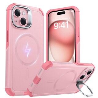 Foto 1 | Funda Esr Para Iphone 15 Con Soporte Para Iphone 15, Protección Contra Caídas De 7 M, Rosa - Venta Internacional.