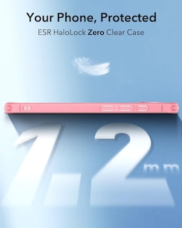 Foto 2 | Funda De Teléfono Esr Halolock Zero Clear Para Iphone 16e Frosted Re - Venta Internacional.