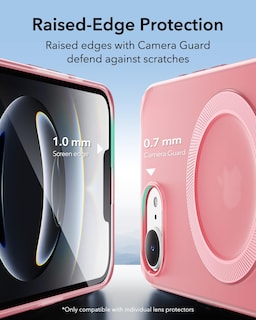 Foto 7 | Funda De Teléfono Esr Halolock Zero Clear Para Iphone 16e Frosted Re - Venta Internacional.